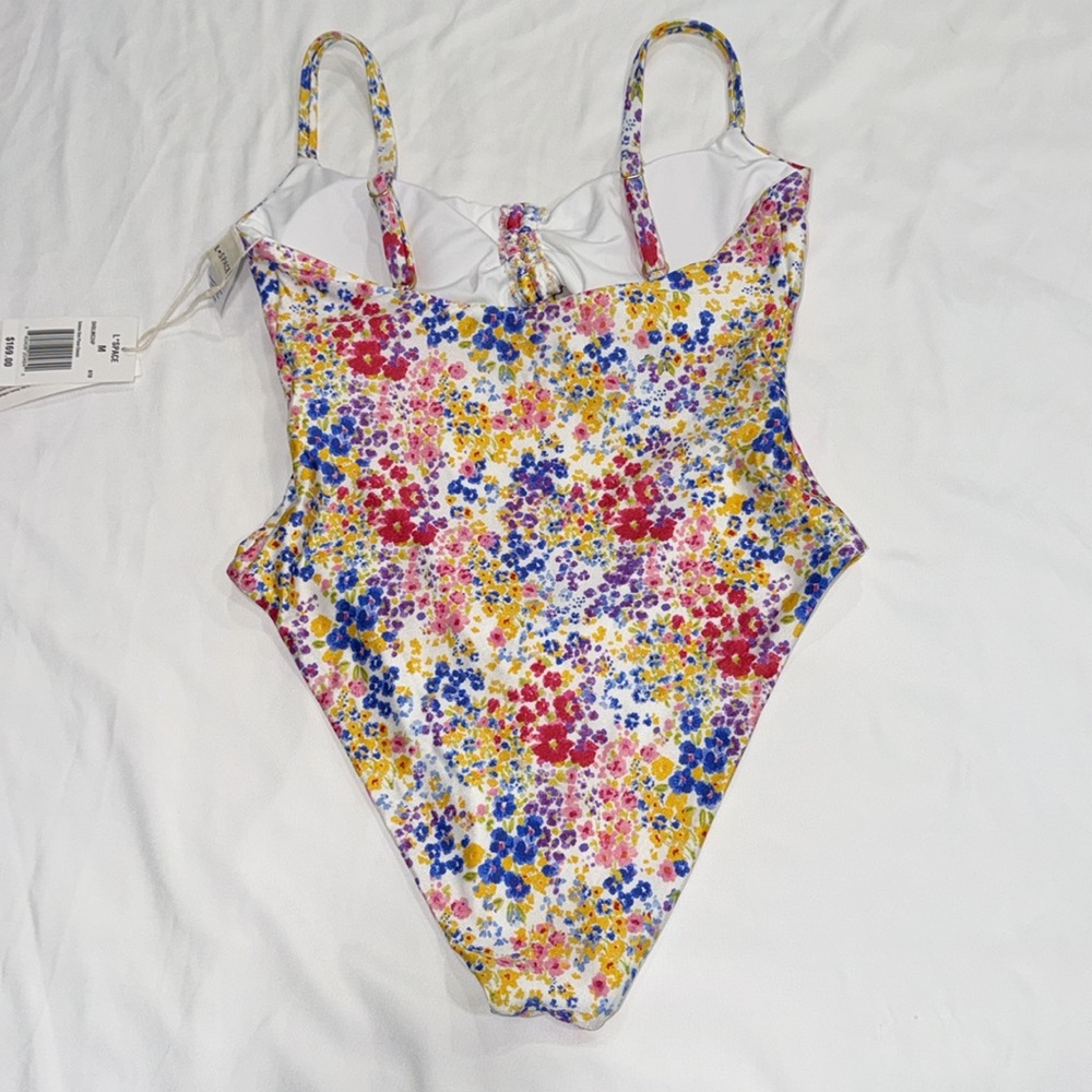 LSPACE x JVS Printed Solana One Piece Swimsuit, M - Picture 5 of 10